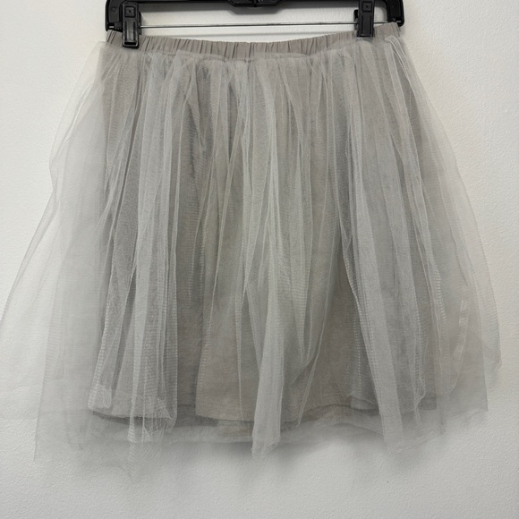 J.CREW Crewcuts Girls' Tulle Skirt Gray Size 14 - Picture 3 of 6